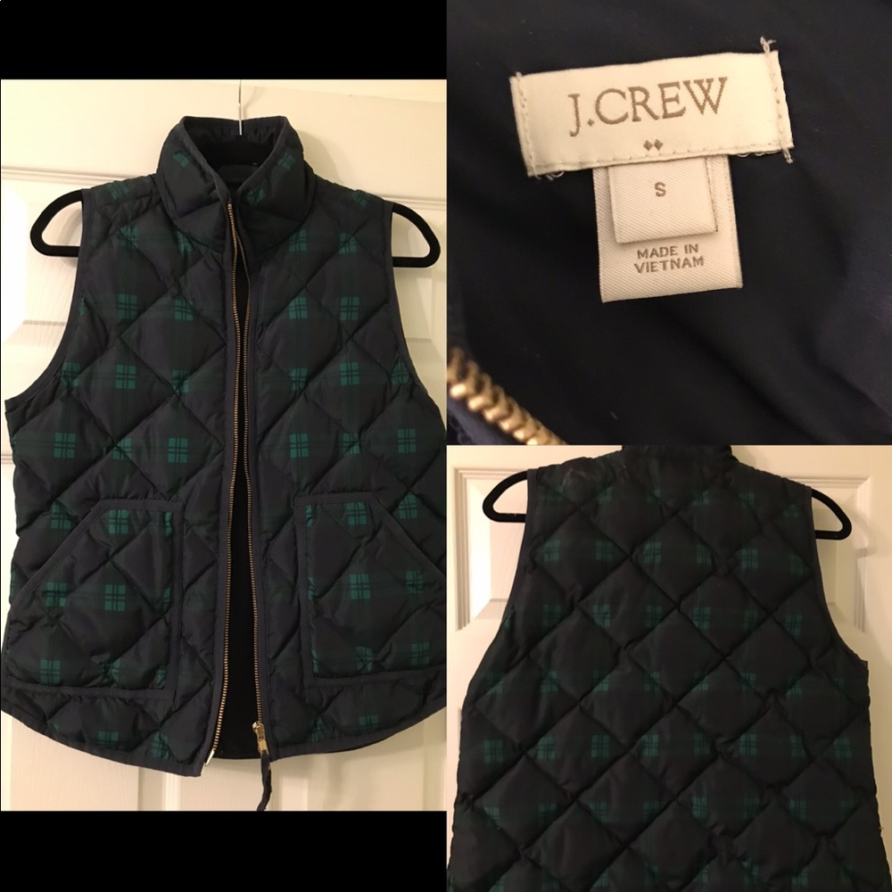 J.Crew Quilted Puffer Vest